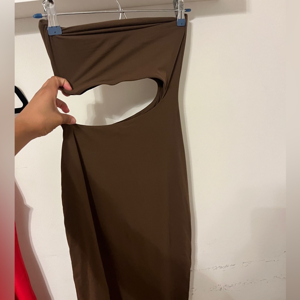 Full length SKIMS swim dress